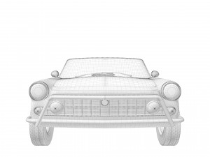 fiat 2300 s coupe 1961 Model 3D