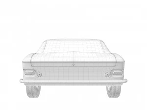 fiat 2300 s coupe 1961 3D Model