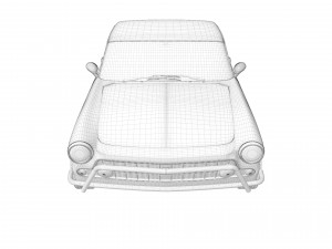 fiat 2300 s coupe 1961 Model 3D