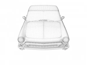 fiat 2300 s coupe 1961 3D Model