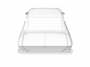 fiat 2300 s coupe 1961 Model 3D