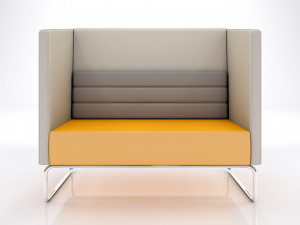 Modern office sofa Model 3D