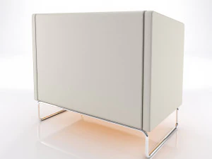 Современный офисный диван 3D Модель