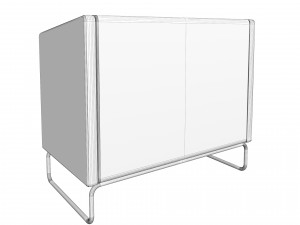 Modern office sofa Model 3D