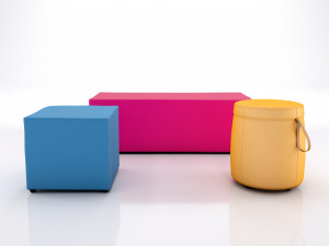 Modern sitting Modello 3D