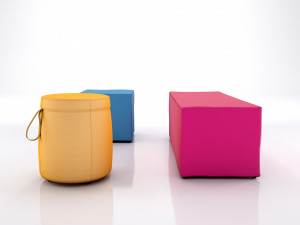 Modern sitting Modello 3D
