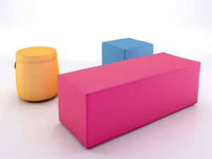 Modern sitting Modello 3D