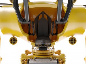 Robot excavator Modello 3D