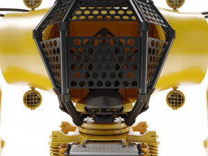 Koparka robota Model 3D