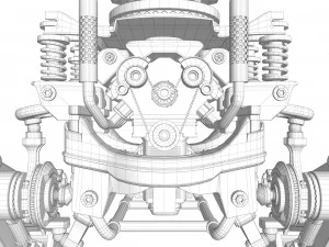Koparka robota Model 3D