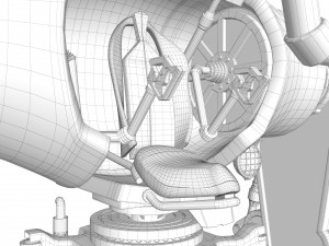Robot excavator Modello 3D