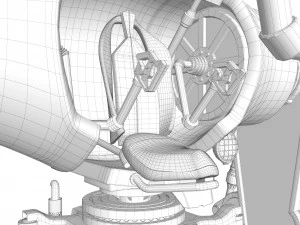 Koparka robota Model 3D