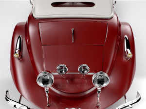 Classic Old Car 3D Model