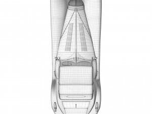 Classic Old Car 3D Model