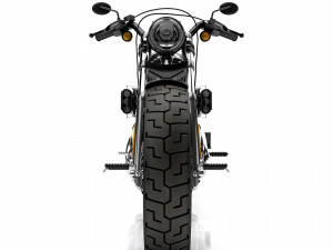 Harley davidson custom Model 3D