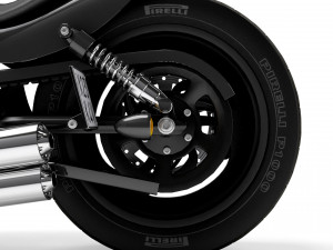 Harley davidson custom Model 3D