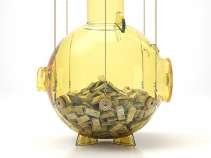 Squid Game Piggy Bank Model 3D