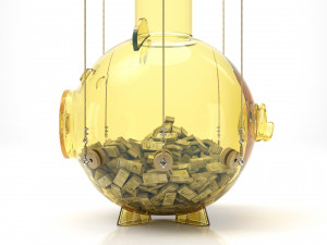 Squid Game Piggy Bank Model 3D