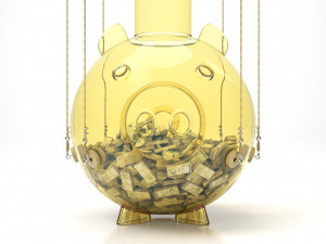 Squid Game Piggy Bank Model 3D