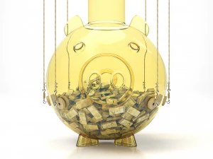 Squid Game Piggy Bank 3D Model