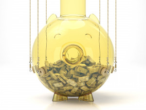 Squid Game Piggy Bank Model 3D