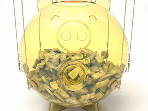 Squid Game Piggy Bank Model 3D