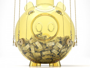 Squid Game Piggy Bank Model 3D