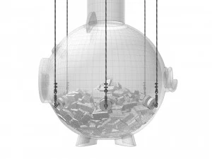 Squid Game Piggy Bank 3D Model