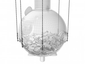 Squid Game Piggy Bank Model 3D