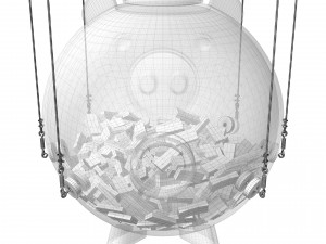 Squid Game Piggy Bank Model 3D