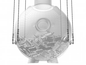 Squid Game Piggy Bank Model 3D