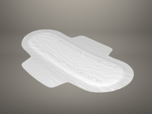 sanitary pad 3D Model