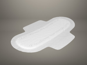 sanitary pad 3Dモデル