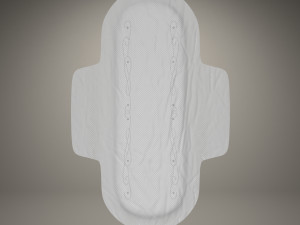sanitary pad 3Dモデル