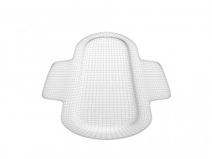 sanitary pad 3Dモデル