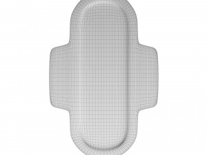 sanitary pad 3Dモデル
