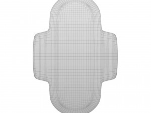 sanitary pad 3Dモデル