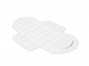sanitary pad 3Dモデル