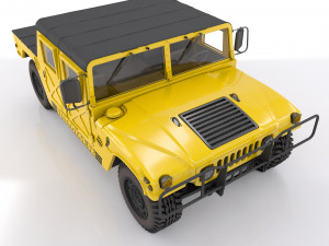 Hummer h1 humvee Model 3D
