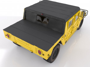Hummer h1 humvee Model 3D