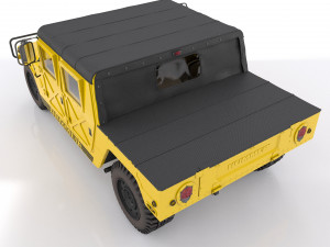 Hummer h1 humvee Model 3D
