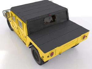 Hummer h1 humvee 3D Model