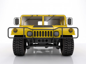 Hummer h1 humvee Model 3D