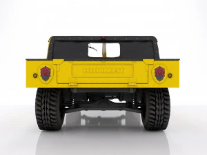 Hummer h1 humvee 3D Model
