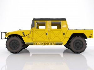 Hummer h1 humvee Model 3D