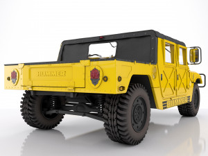 Hummer h1 humvee Model 3D