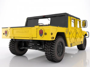 Hummer h1 humvee 3D Model