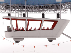 Advertising zeppelin pepsi Model 3D