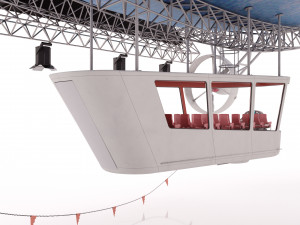 Advertising zeppelin pepsi Model 3D