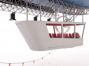 Advertising zeppelin pepsi 3D Model